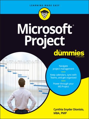 cover image of Microsoft Project For Dummies